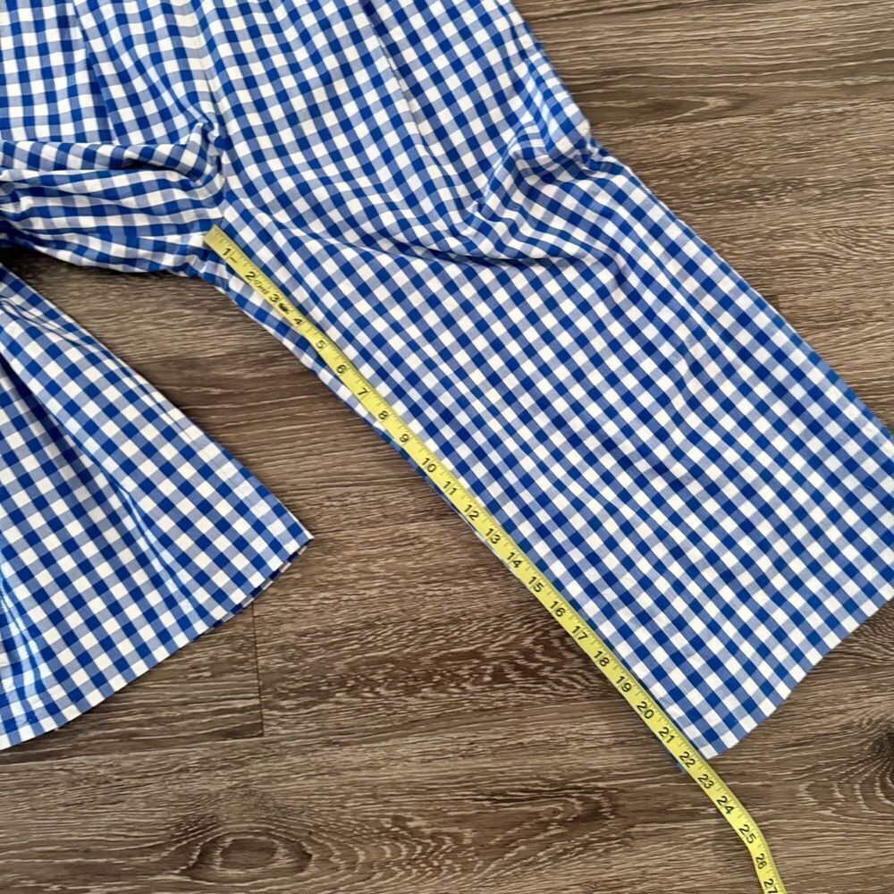 J. Crew High-neck jumpsuit in gingham cotton poplin - Picture 7 of 8